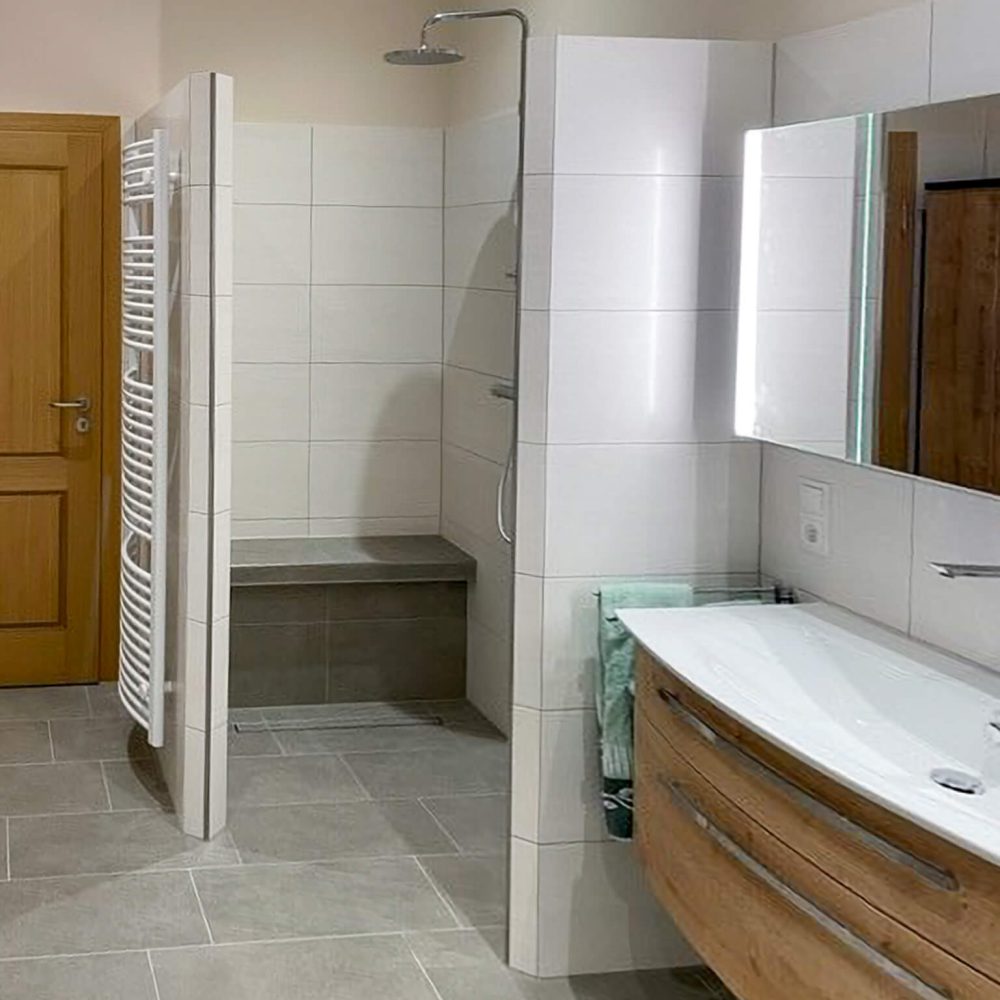 Komplettbadsanierung eines Master Badezimmers & Gäste WCs in Papenburg 5